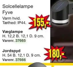 Harald Nyborg Solcellelampe Fyve tilbud