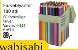 Harald Nyborg Farveblyanter 180 stk tilbud