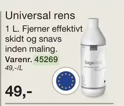 Harald Nyborg Universal rens tilbud