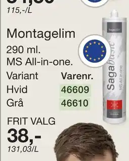 Harald Nyborg Montagelim tilbud