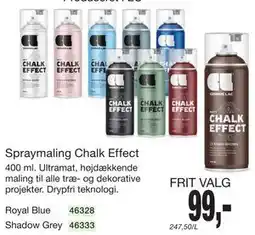 Harald Nyborg Spraymaling Chalk Effect tilbud