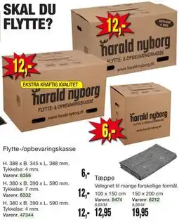Harald Nyborg Flytte-/opbevaringskasse tilbud