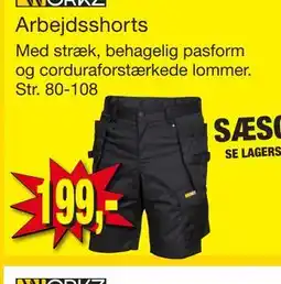 Harald Nyborg Arbejdsshorts tilbud