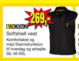 Harald Nyborg Softshell vest tilbud