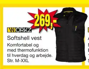 Harald Nyborg Softshell vest tilbud