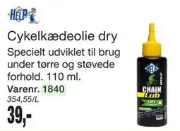 Harald Nyborg Cykelkædeolie dry tilbud