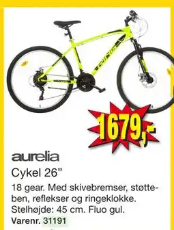 Harald Nyborg aurelia Cykel 26” tilbud