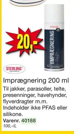 Harald Nyborg Imprægnering 200 ml tilbud