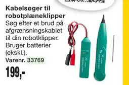 Harald Nyborg Kabelsøger til robotplæneklipper tilbud