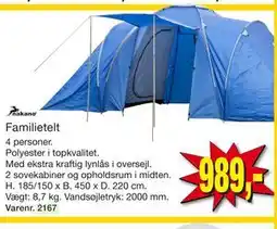 Harald Nyborg Familietelt tilbud