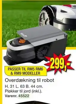 Harald Nyborg Overdækning til robot tilbud