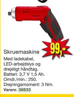Harald Nyborg Skruemaskine tilbud