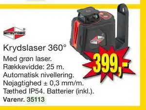 Harald Nyborg Krydslaser 360° tilbud