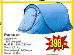 Harald Nyborg Pop-up telt tilbud