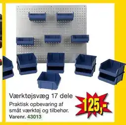 Harald Nyborg Værktøjsvæg 17 dele tilbud