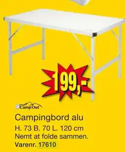 Harald Nyborg Campingbord alu tilbud