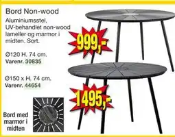 Harald Nyborg Bord Non-wood tilbud