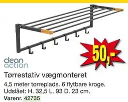 Harald Nyborg Tørrestativ vægmonteret tilbud