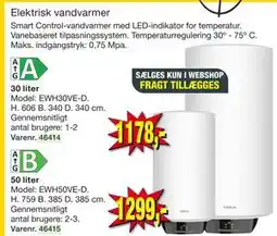 Harald Nyborg Elektrisk vandvarmer tilbud