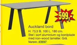 Harald Nyborg Auckland bord tilbud