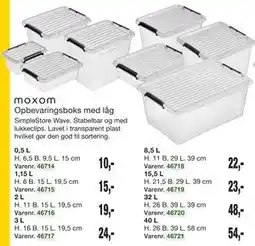 Harald Nyborg moxom Opbevaringsboks med låg tilbud