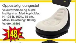 Harald Nyborg Oppustelig loungestol tilbud