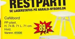 Harald Nyborg Cafébord tilbud
