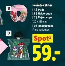 Lidl Nakkepude tilbud