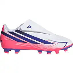 Sport 24 adidas F50 Hyperfast Club FG/MG Velcro Fodboldstøvler Børn tilbud