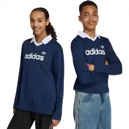 Sport 24 adidas Originals Loose Langærmet Polo T-shirt Børn tilbud