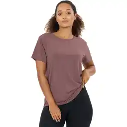 Sport 24 Athlecia Lizzy Slub Løbe T-shirt Dame tilbud
