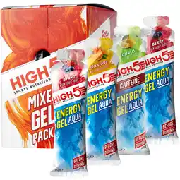Sport 24 High5 Mix Box 18 pcs Aqua Energi Gel tilbud