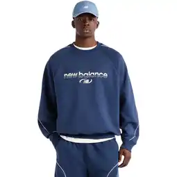 Sport 24 New Balance Trackside Crew Sweatshirt Herre tilbud
