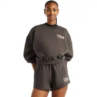 Sport 24 New Balance Trackside Crew Sweatshirt Dame tilbud