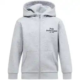 Sport 24 Peak Performance Original Full Zip Hættetrøje Børn tilbud
