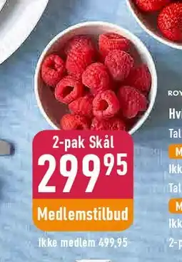 Imerco 2-pak Skål tilbud