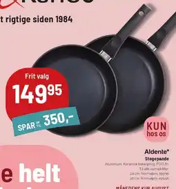Kop & Kande Stegepande (Aldente) tilbud