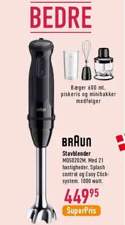 Imerco Braun stavblender tilbud