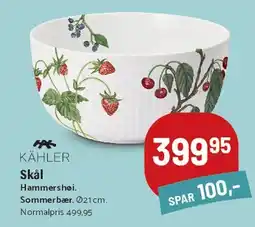 Kop & Kande Skål (Hammershøi) tilbud