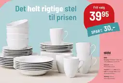 Kop & Kande Aida Groovy stel tilbud