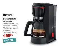 Kop & Kande BOSCH Kaffemaskine tilbud