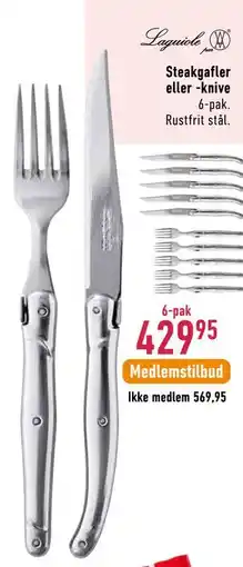 Imerco Steakgafler eller -knive tilbud