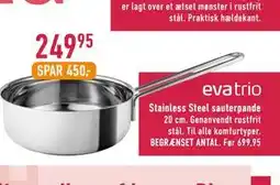 Imerco Stainless Steel sauterpande tilbud