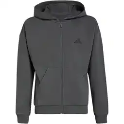 Sport 24 adidas Small Logo Full Zip Hættetrøje Børn tilbud