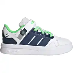 Sport 24 adidas Lightorama Court EL C Velcro Sneakers M/Lys Børn tilbud