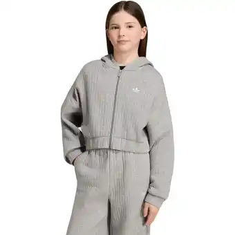 Sport 24 adidas Originals Loose Padded Rib Full Zip Hættetrøje Børn tilbud