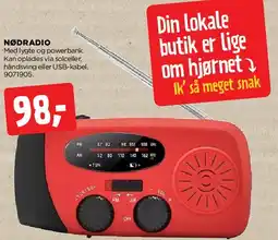 jem & fix Nødradio tilbud