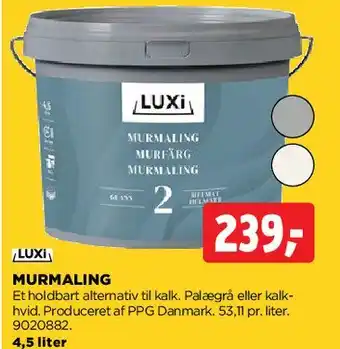 jem & fix LUXI Murmaling tilbud