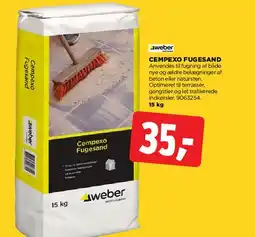 jem & fix Cempexo Fugesand tilbud