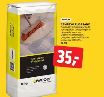 jem & fix Cempexo Fugesand tilbud